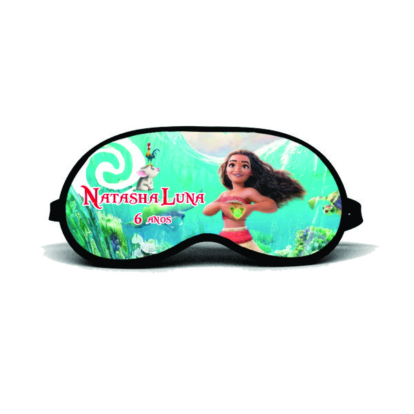 Tapa Olho Com Sublimação Moana Tapa Olho Com Sublimação Moana