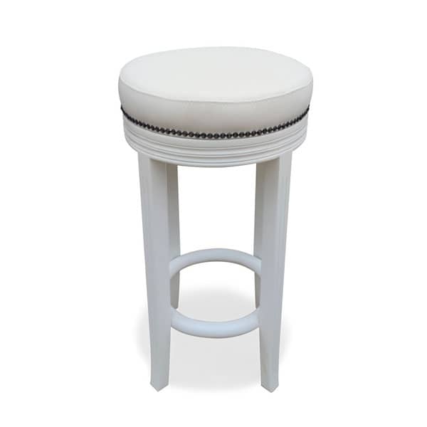 Banqueta Dior Madeira Maciça Design Clássico