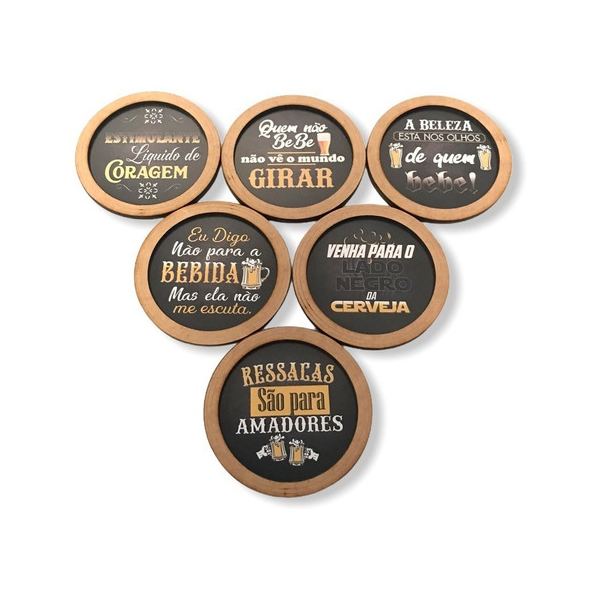 Bolacha de Cerveja Personalizada