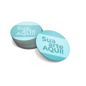 Bolacha de chopp papelão personalizada