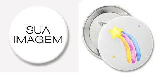 Bottons Personalizados Atacado