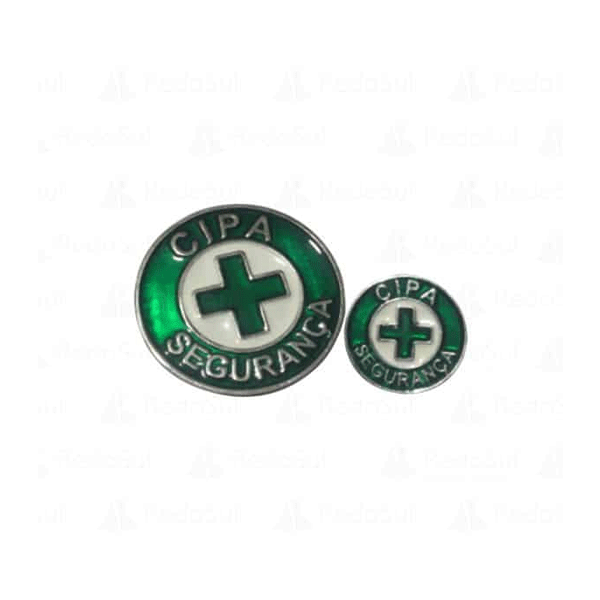 Broche Cipa Segurança 20mm Personalizado