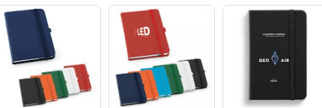 Caderneta Moleskine Emborrachada Personalizada