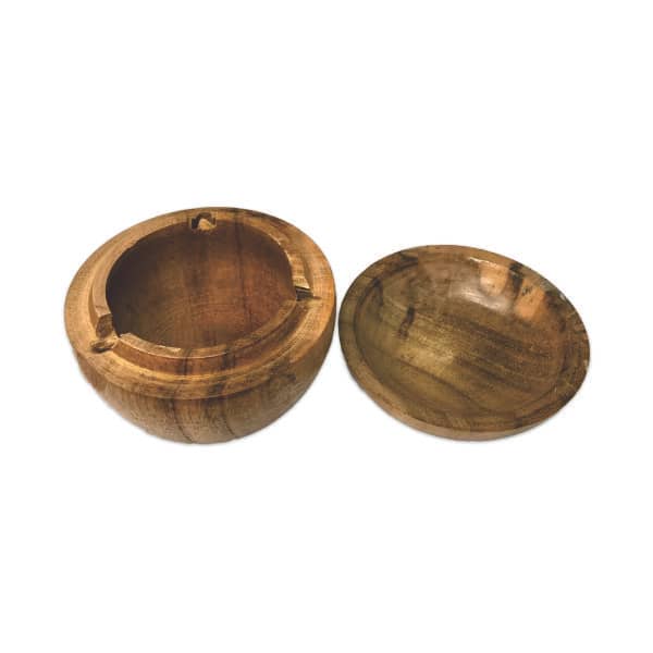 Caixa Cinzeiro de Madeira Personalizada