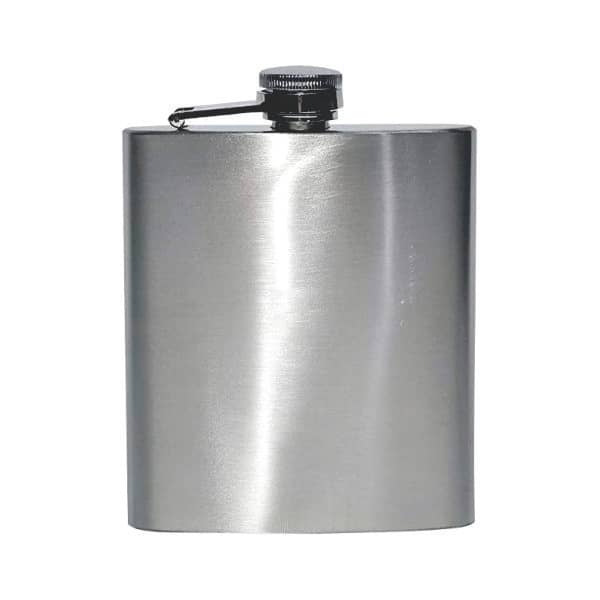 Cantil Garrafa de Bolso 200ml em Inox