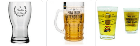 Copos de Cerveja Personalizados