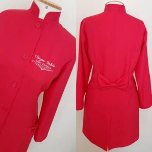 Jaleco Laço em Gabardine