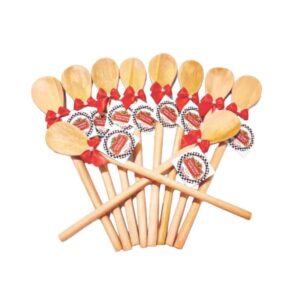 Lembrancinha Chá Bar Colher de Pau Personalizada Bebidas