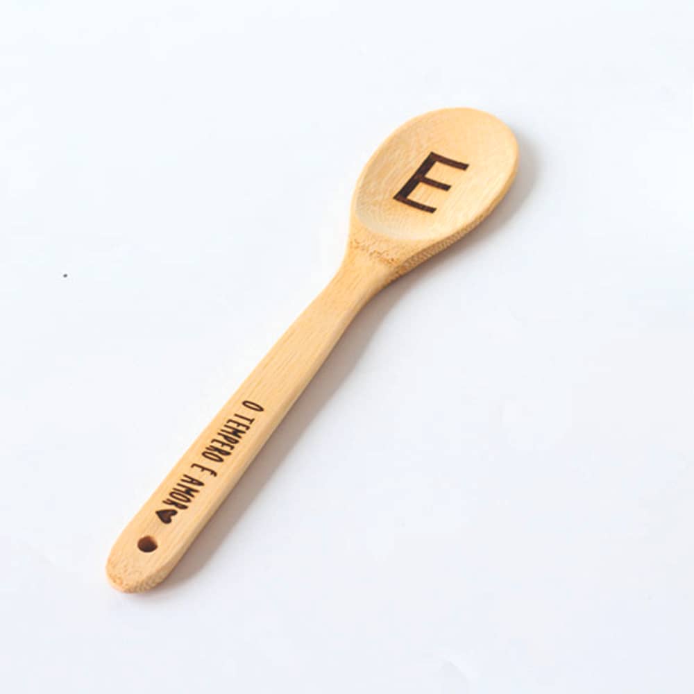 Lembrancinha Chá De Cozinha Colher De Pau Personalizada
