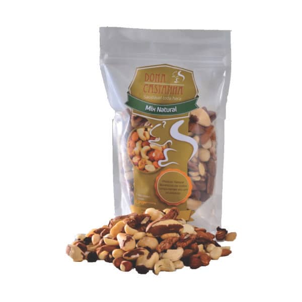 Mix de Nozes e Castanhas Saquinho Aluminizado