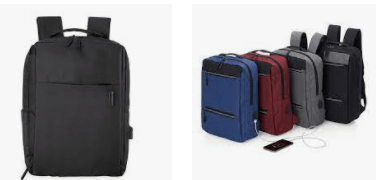 Mochila De Nylon USB