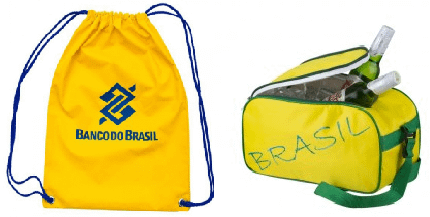 Mochila Para Brindes Copa do Mundo Personalizada