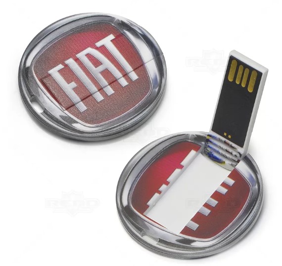 Pen drive 8gb redondo para brindes