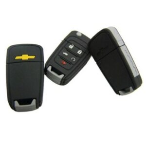 Pen drive emborrachado chave 3d