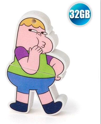 Pen drive emborrachado com 32 gb para brindes