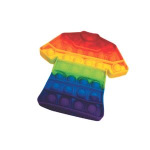 Pop It Camiseta Brinquedo Anti Stress Sensorial