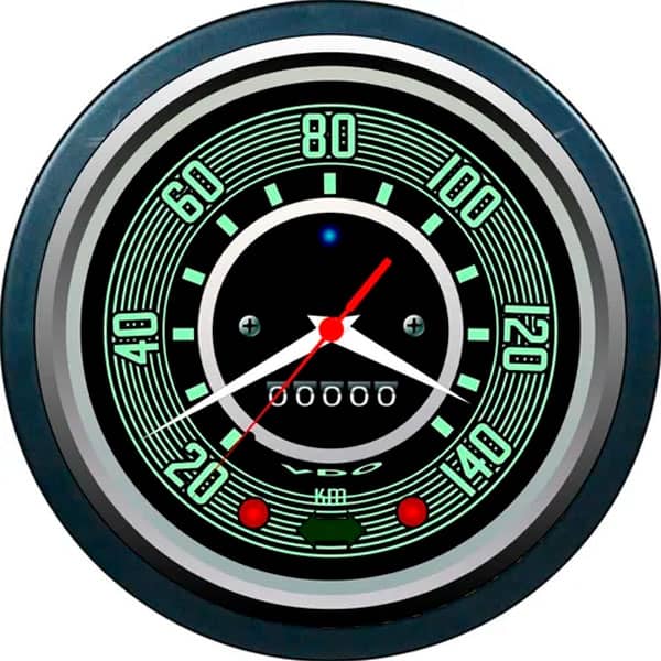 Relógio De Parede Personalizado Velocímetro Fusca Volks 24cm