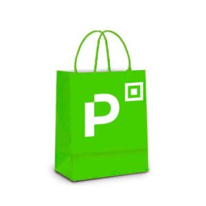 Sacola de Papelão com Ilhós e Cordão