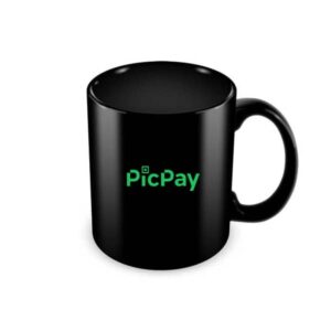 Caneca Preta Personalizada