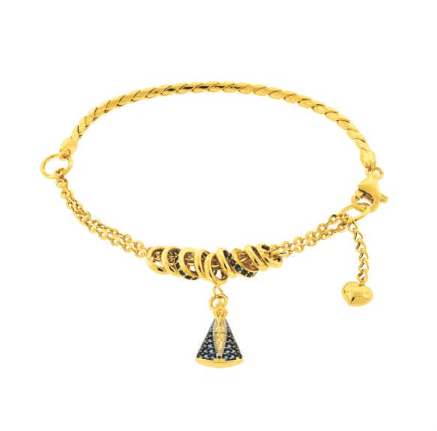 Pulseira Religião Aparecida Personalizada
