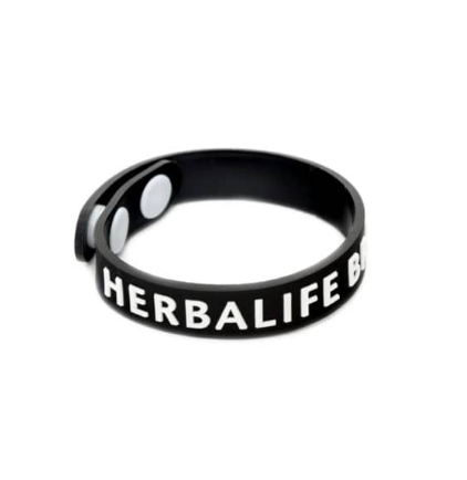 Pulseira de silicone com fecho de pressão ajustável