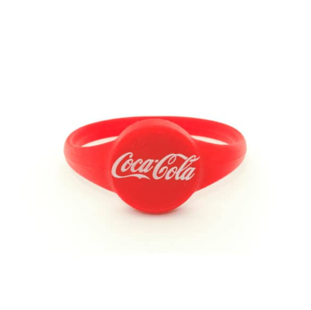 Pulseira de silicone com LED Ativada por movimento