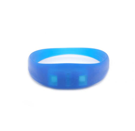 Pulseira de silicone com LED