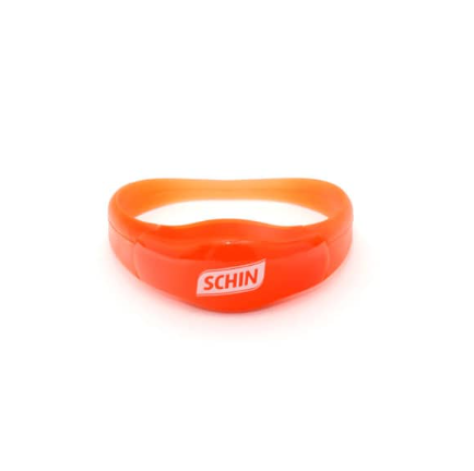 Pulseira com LED Ativada por movimento ou som