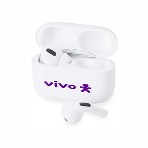 Fone de Ouvido Bluetooth Touch com Case Carregador Brilhante